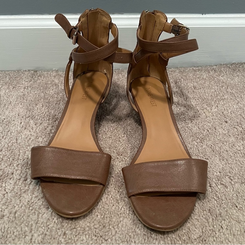 Women’s Size 9 Nine West Villain Wedge Sandal